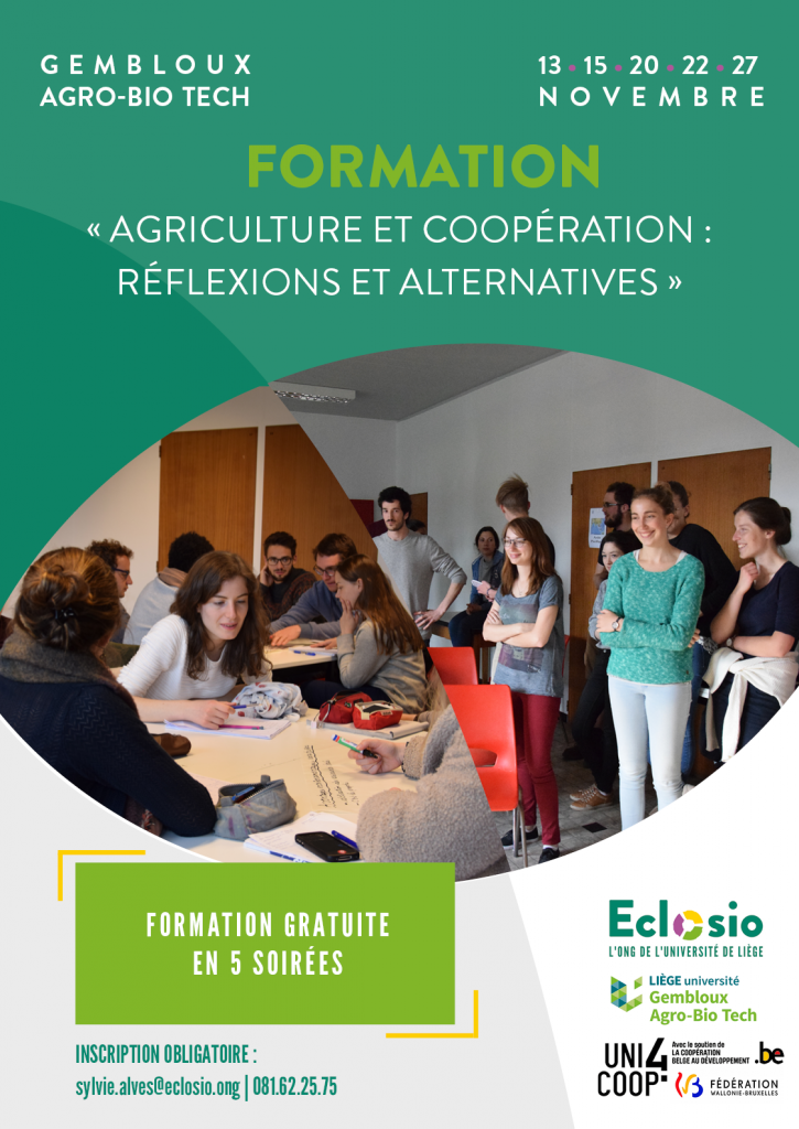 Eclosio_Formation agriculture et coopération