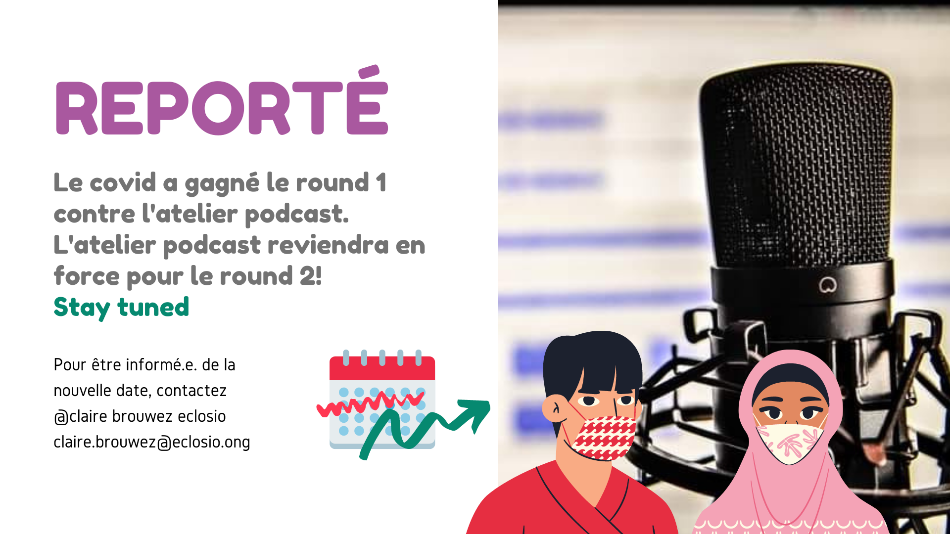 Atelier podcast Eclosio