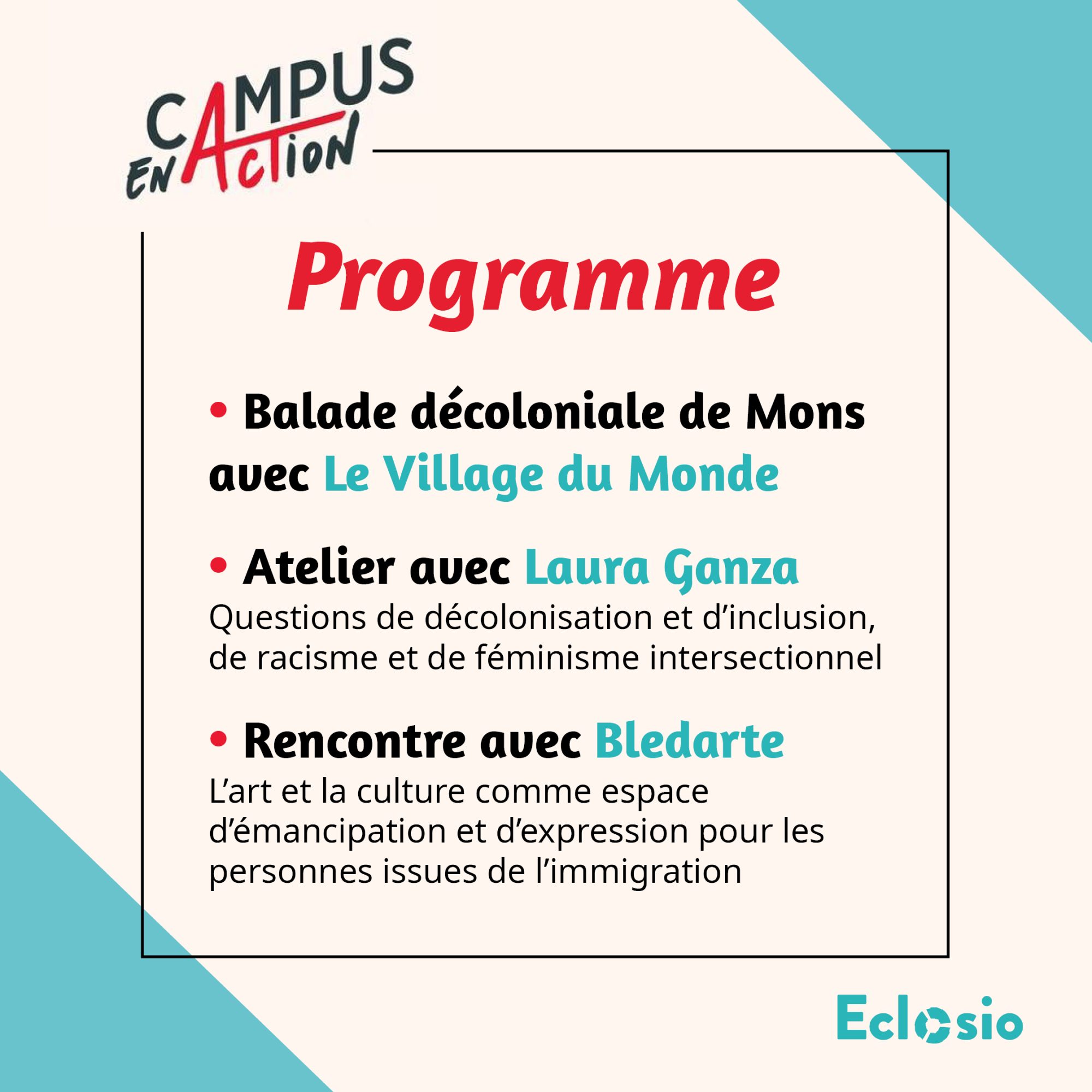 Programme Campus En Action