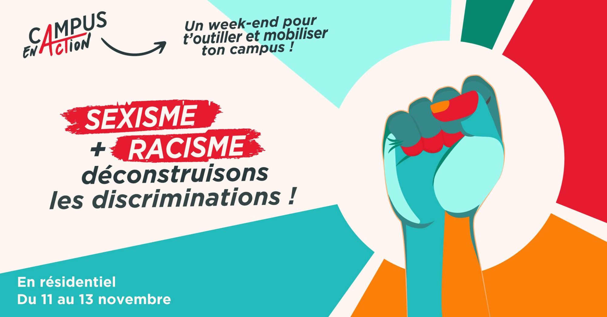 Campus En Action 2022 - Agir contre le sexisme et le racisme