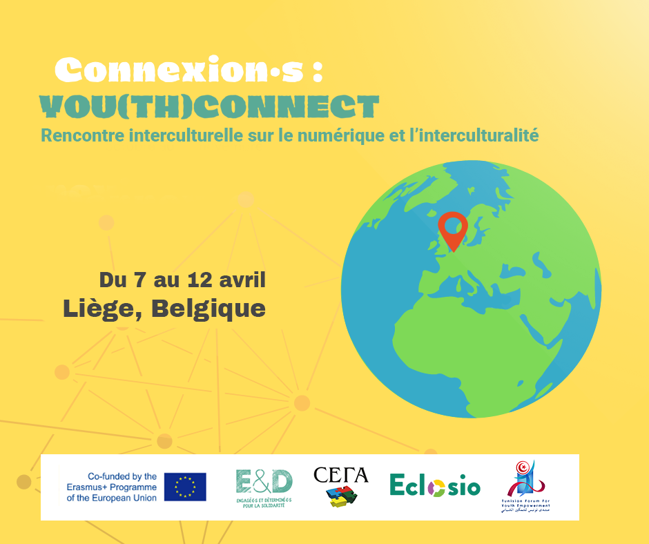 Rencontre sur l'interculturalité et le numérique You(th)connect à Liège avec Connexion·s