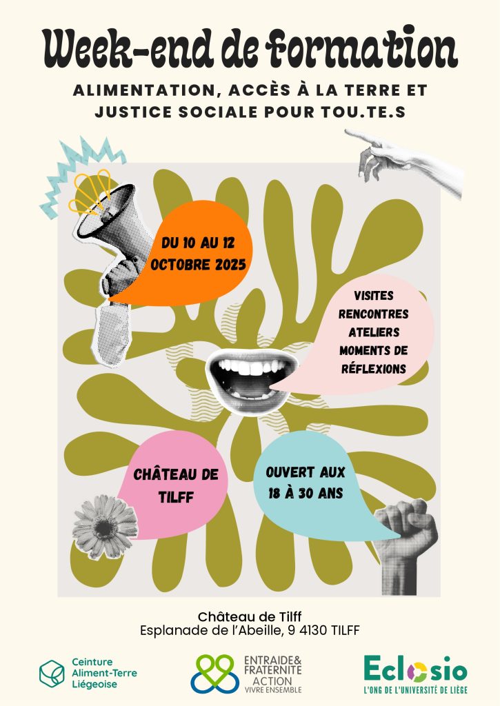 Flyer week-end de formation Liège