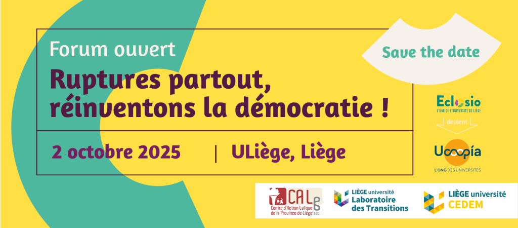 Forum ouvert démocratie - save the date