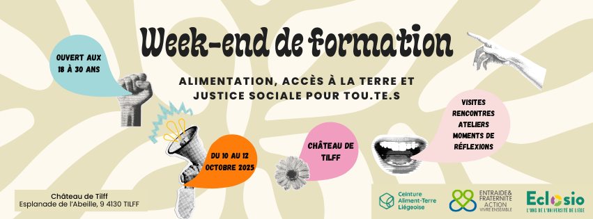 Flyer week-end de formation Liège