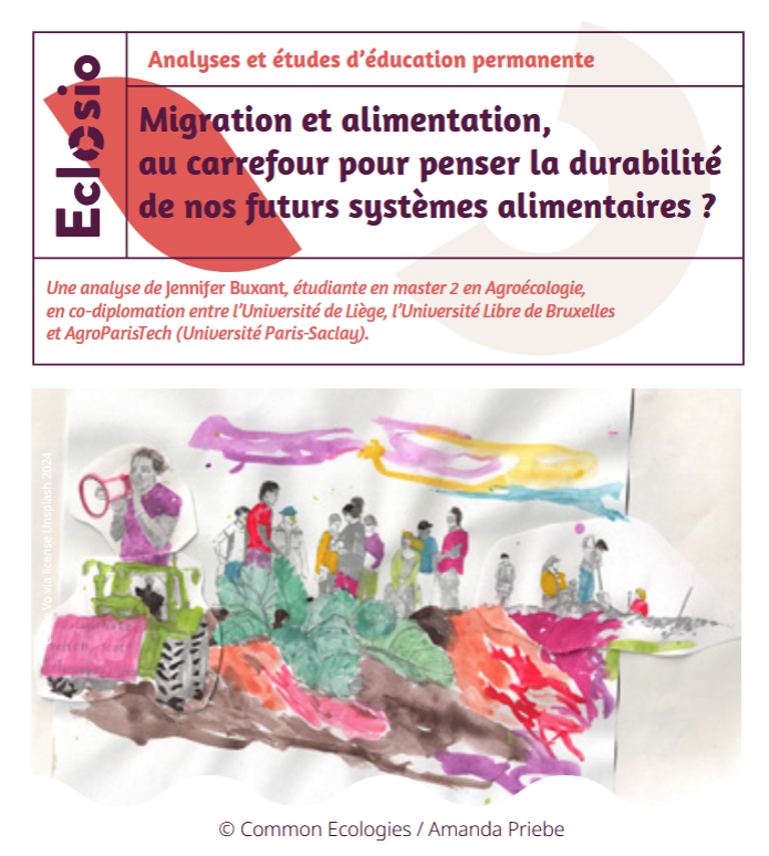 Migration et alimentation, au carrefour pour penser la durabilité de nos futurs systèmes alimentaires ? - cover